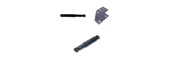 Amortyzatory osi i wsporniki