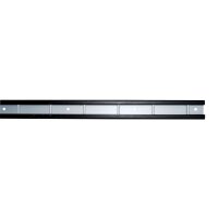 Listwa kotwiczna prętowa 3 m, z osłonką z PCW, aluminium