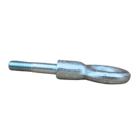 Śruba oczkowa do M10 x 40 mm, FI 45 mm, żeliwna
