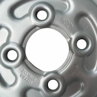 Felga stalowa 3,50B x 10 H2, ET10, 4x100, 375kg, MEFRO 3508K012