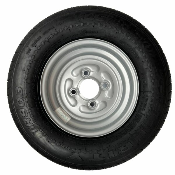 Kompletne koło 145/80R10 74N TR903 M+S na feldze stalowej MEFRO 3.50Bx10H2 SECURITY