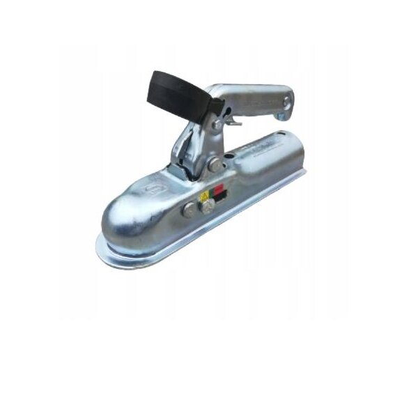 WINTERHOFF - Zaczep kulowy WW 8-A, 800 kg, FI 50 mm, otwory 11 mm z uchwytem na wtyczkę