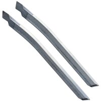 Rampy najzdowe 260 x 2500 mm aluminium, zakrzywione,  2...