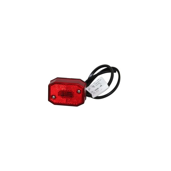 Asp&ouml;ck - Flexipoint, Lampa pozycyjna, czerwona z łączem DC, dł. 500 mm