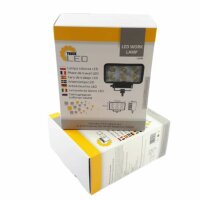 Lampa robocza 6 x LED flood KAMAR L0099 – prostokątna