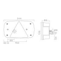 ASPÖCK -  Multipoint III lampa tylna lewa 24-8070-007