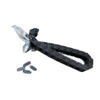 Prowadnica przewodów 35 mm x 55 mm, czarny