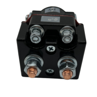 Starter silnika elektrycznego DM22 agregatu hydraulicznego C&amp;C, 24 V, czarny, kwadratowy