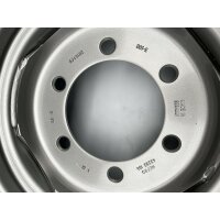 Felga stalowa 6J x 14 H2, ET-5, Silver RAL9006 Mefro
