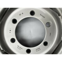 Felga stalowa 6J x 14 H2, ET-5, Silver RAL9006 Mefro