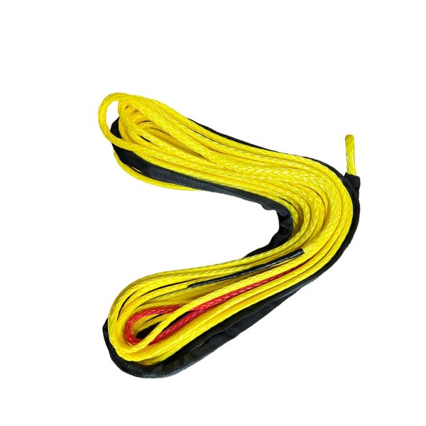 Lina syntetyczna 6 mm, 15 m, K, żółta