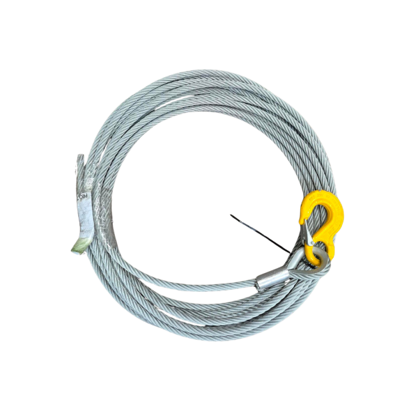 Lina stalowa do wyciągarek Fi 14 mm, 24 m, KH