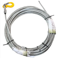 Lina stalowa do wyciągarek Fi 11 mm, 24 m, KH