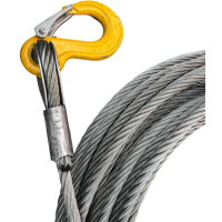 Lina stalowa do wyciągarek Fi 11 mm, 24 m, KH