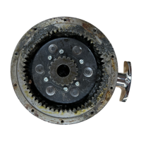 Przekładnia w obudowie z dźwignią zwalniacza liny do wyciagarek Pundmann 35 - 51kN, 9500-11500, TSI