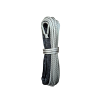 Lina syntetyczna 6 mm, 15.2 m, Dyneema rope, szara