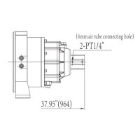 NOVAWINCH - Wyciągarka hydrauliczna HEN 20000 lbs, uciąg 9072kg