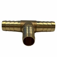 Trójnik mosiężny w kształcie T 10 mm