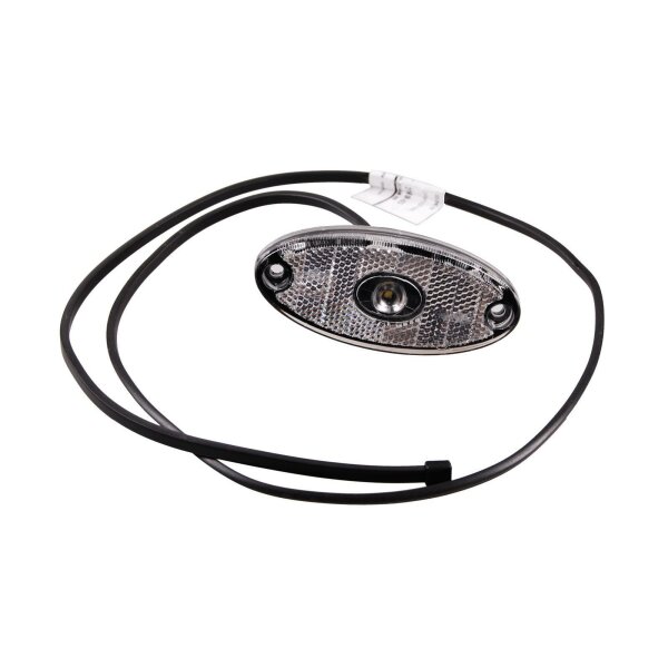 Lampa pozycyjna ASP&Ouml;CK Flatpoint II LED przednia, biała | 31-6909-007