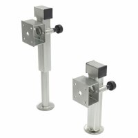 Noga podporowa, składana Vkt. 60 x 415 mm, połączenie kołnierzowe, dopuszczalny nacisk 1350 kg