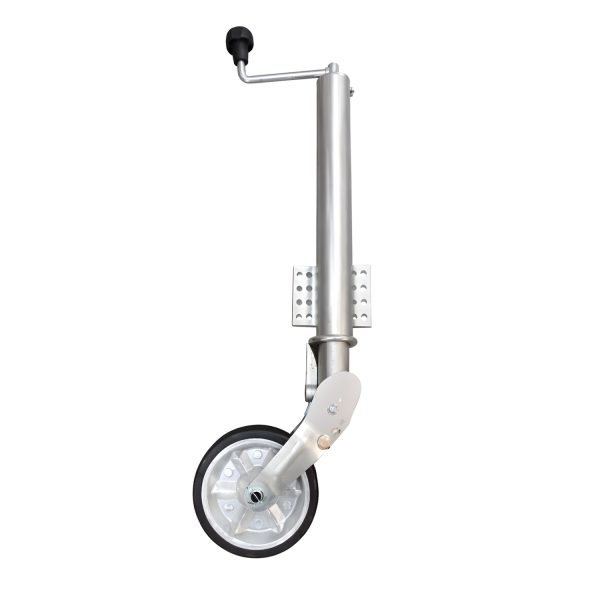 Koło podporowe FI 60 mm automatycznie/uchylne, płaskie mocowanie, dopuszczalny nacisk 250 kg