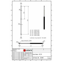 Sprężyna gazowa typ 8/20 dł. 545 mm, skok 250 mm, siła od...