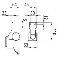 ASPÖCK - Superpoint 3 typu LED Lampa obrysowa...