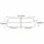 Belka ostrzegawcza LED 315 x165 x70 mm R65 / R10