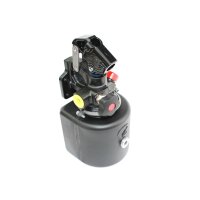 CHAPEL - Pompa ręczna jednostronnego działania PE20S, 20 ccm, 150 bar, ze zbiornikiem plastikowym 2 L