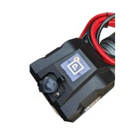 PUNDMANN - 55.6 kN-PR-SM-12 V-CE Synt Plus, 5670 kg, lina syntetyczna 26 m x 9,5 mm, standardowy bęben, wyciągarka