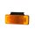 HORPOL -  Lampa obrysowa SLIM XS pomarańczowa boczna z wieszakiem LD 2514