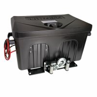 PUNDMANN - 20 kN-PR-SM-12V-CE BOX, 2043 kg, lina stalowa 17 m x 5,4 mm, standardowy bęben, wyciągarka w skrzynce, portable winch