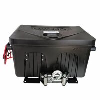 PUNDMANN - 20 kN-PR-SM-12V-CE BOX, 2043 kg, lina stalowa 17 m x 5,4 mm, standardowy bęben, wyciągarka w skrzynce, portable winch