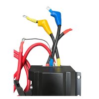 Zestaw: Przekaźnik 12 V z obudową, gniazdem pilota i wiązką przewodów do wyciągarek Pundmann 35 kN - 53 kN, Steller 10000 lbs, Xpower 8000 - 12000  lbs