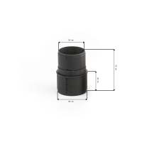 PUNDMANN - Adapter do wylotu powietrza FI 60 mm / 55 mm