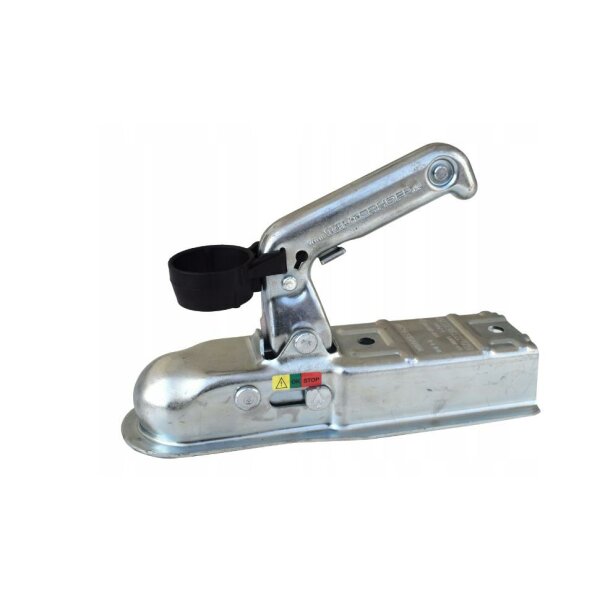 WINTERHOFF - Zaczep kulowy WW 8-G+HAL, 800 kg, kwadrat 60 mm, otwory 11 mm, z uchwytem na wtyczkę