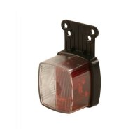 Lampa obrysowa RADEX 901 czerwona/biała