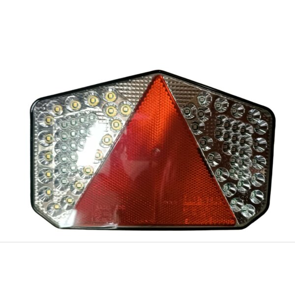 Lampa tylna LED RADEX 7600 prawa, 222 x 148 mm