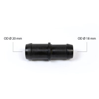 Proste złącze przejściowe węża płynu chłodzącego 18 mm x...