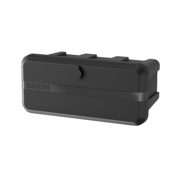 DAKEN - Skrzynka narzędziowa BLACKIT LITE 550 x 255 x 310 mm jeden zamek 24l otwierana na bok