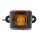 ASP&Ouml;CK Superpoint II lampa obrysowa kr&oacute;tka, lewa/prawa, przew&oacute;d 1 m | 31-3709-017