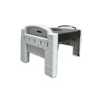 Stopień składany ProPlus czarny/szary 32 x 26 x 22 cm