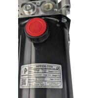 Agregat hydrauliczny 20MPa, 0.8 CC, 2l, 0.8kW, 3500 rpm, G 3/8", zbiornik metalowy, z pilotem dwufunkcyjnym