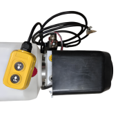 Agregat hydrauliczny 12V 21 MPa | 11 l | 1,6 kW | G 3/8" | pilot dwufunkcyjny | osłona silnika