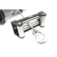 PUNDMANN - 35kN-PR-SM-12V-EN1 PLUS, 3560 kg, lina stalowa 25 m x 10 mm, standardowy bęben, wyciągarka