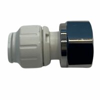 Złączka prosta 10 mm na gwint 1/2&quot; z nakrętką John Guest | PEMSTC1014
