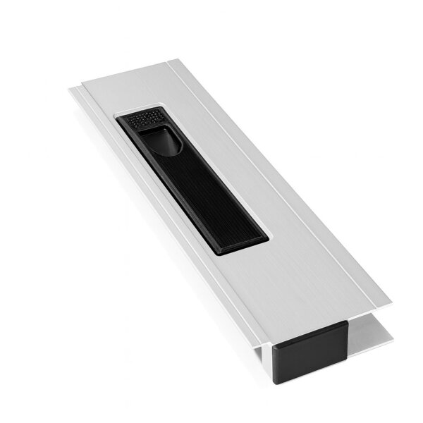 Zamek burty do przyczepy aluminiowy, prawy, 347 mm, dolny GH