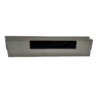 Zamek burty do przyczepy aluminiowy, prawy, 347 mm, dolny GH