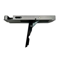 Zamek burty do przyczepy aluminiowy, prawy, 313 mm, dolny GH