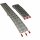 Aluminiowa rampa najazdowa 340 kg, składana 2260 x 295 mm (sztuka)